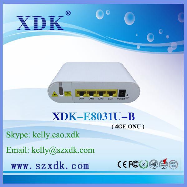 XDK-E8031U-B-(4 10/100/1000M Port) ONU(Optical Line Terminal)