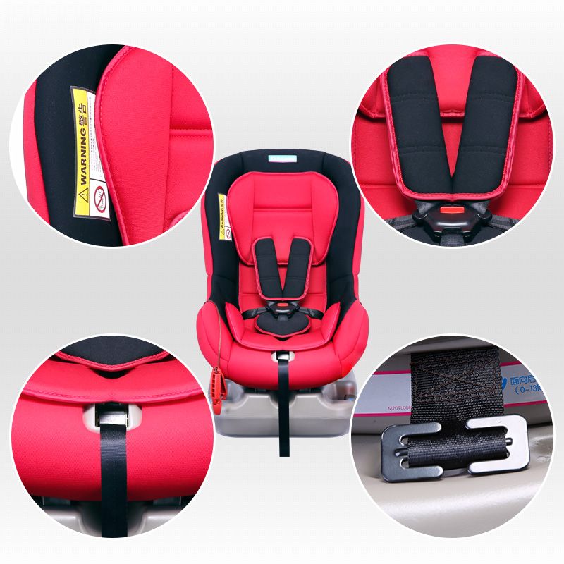 2014 Best-selling red child car seat auto car seats for children with 9 colors for 0-4years kids