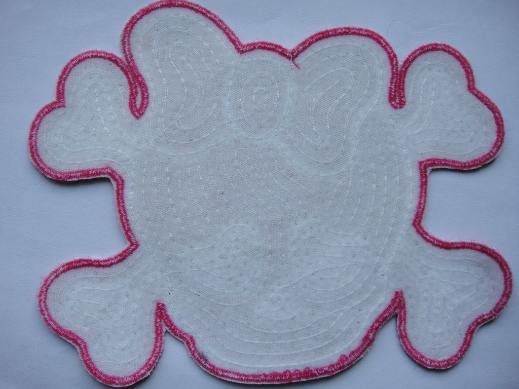lovely different shape sequin path with iron-backing