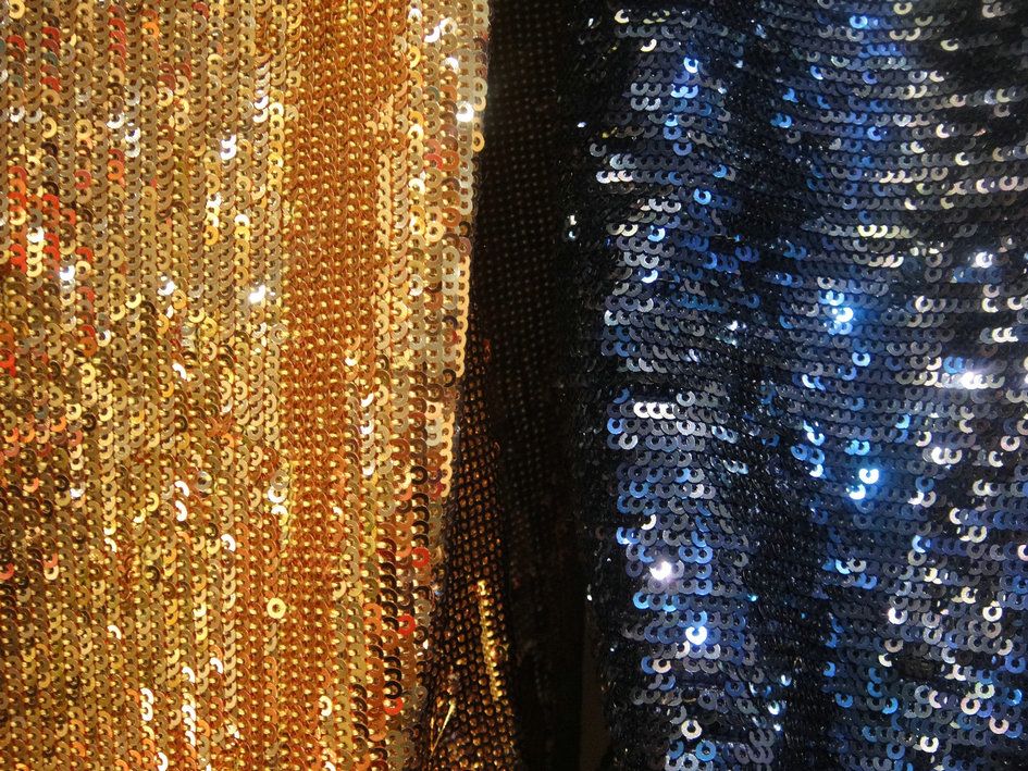 3mm colorful sequin fabric for wholesale