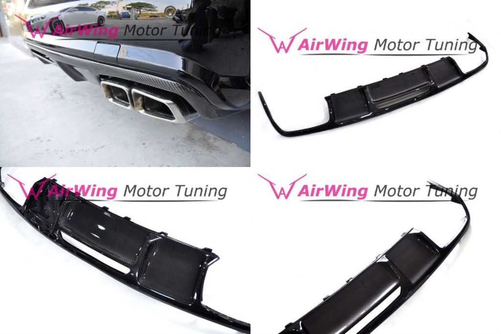 W218 CLS63 AMG - [AMG/CLS63_AMG bumper] -CLS63 style Carbon Rear Diff