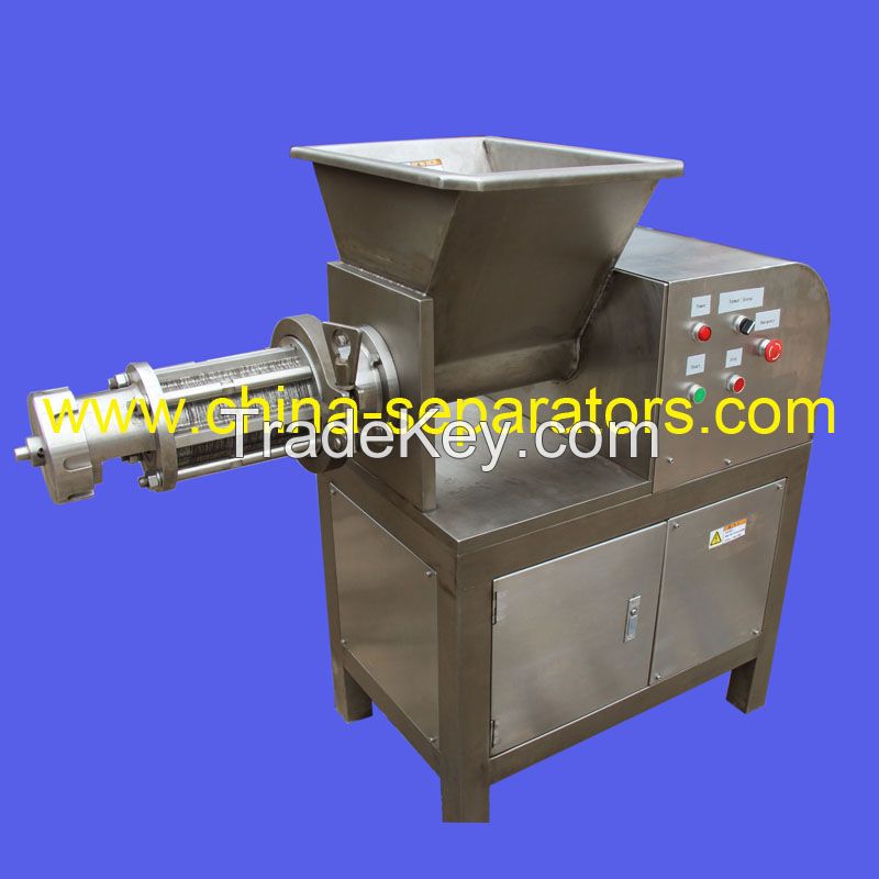 300Kg/h meat bone separator for mechanical deboning machine