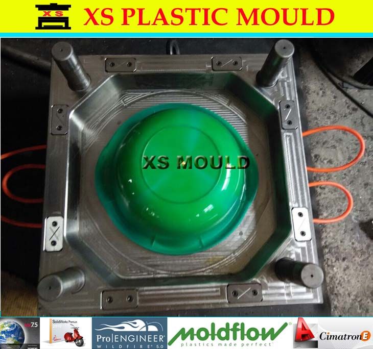 Basin mould, bucket mould, household mould