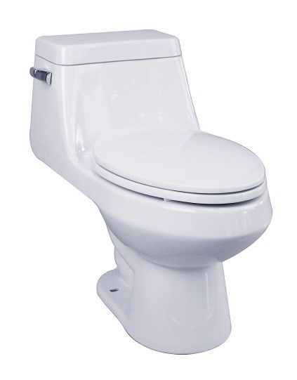  One Piece Toilet, Siphonic S-Trap Toilet (HMA061S)with brand"American Standard"