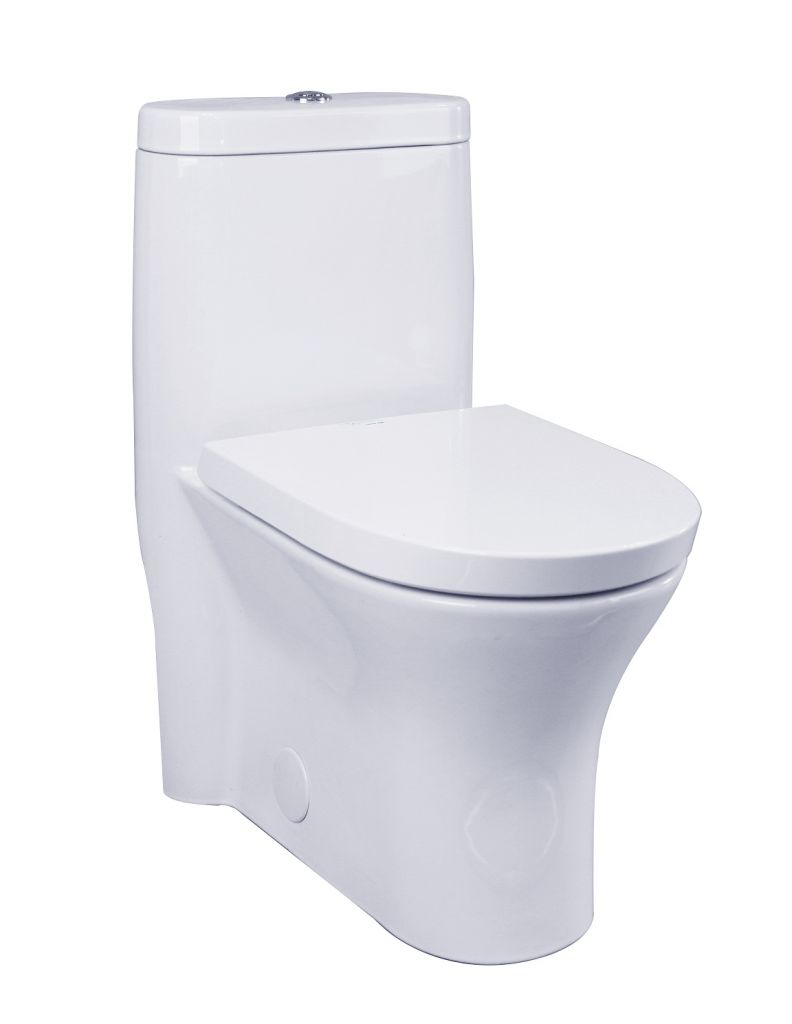 New Design One Piece Toilet, Siphonic S-Trap Toilet (HMA061S)with brand&quot;American Standard&quot;