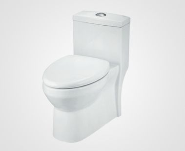 New Design One Piece Toilet, Siphonic S-Trap Toilet (HDX6151S)