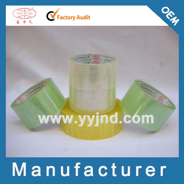 China Factory Acrylic Clear BOPP Tape Adhesive (YY-5461)