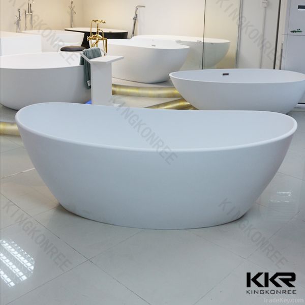 Acrylic solid surface bathroom freestanding bathtubs