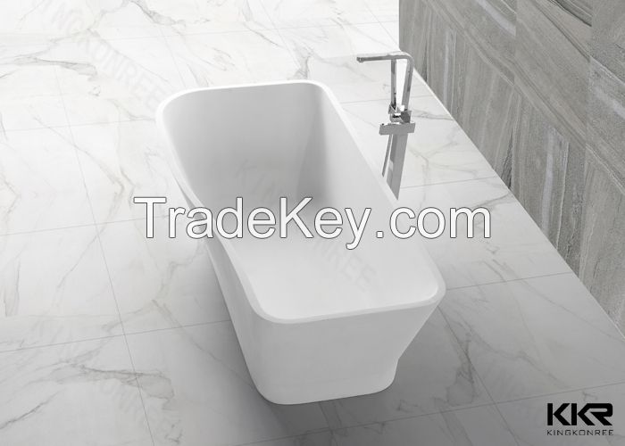 1 person irregular acrylic free standing bathtub 