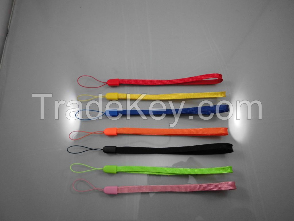 6mm bright color short water bottle lanyard