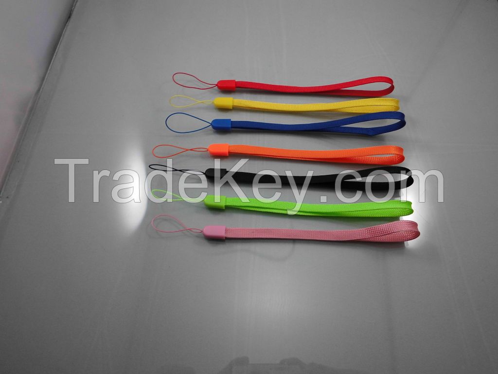 6mm bright color short water bottle lanyard