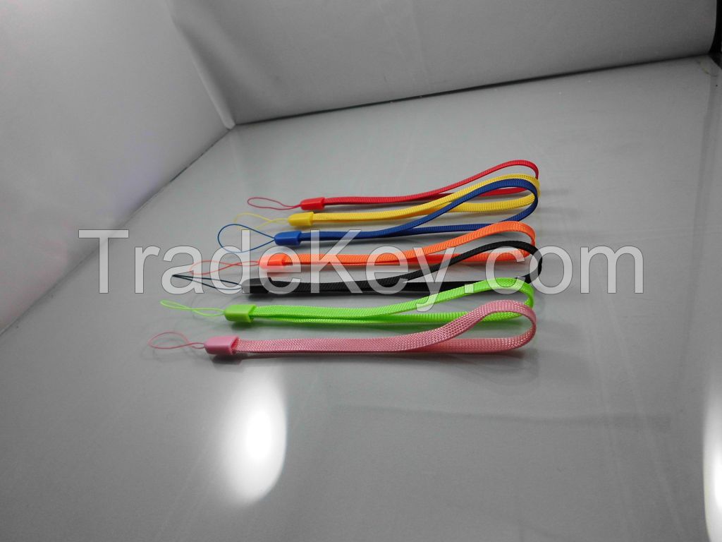 6mm bright color short water bottle lanyard