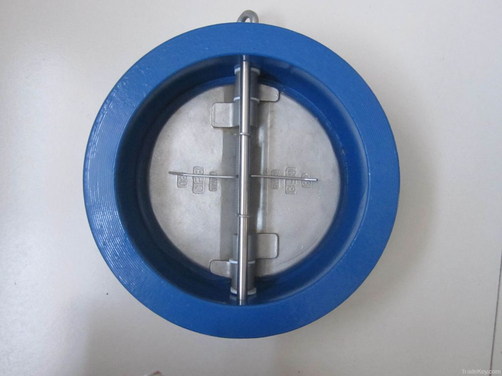 CE/API/ISO Wafer Double Plate Check Valve