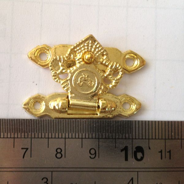 Hot sale gold metal lock for jewelry box  in bulk 