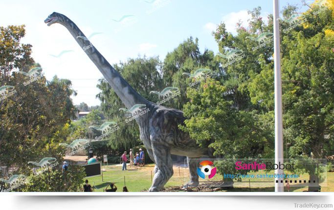 theme park dinosaur statue