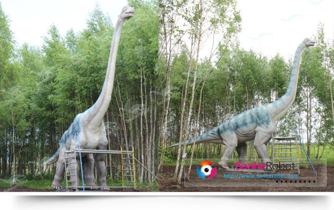 Waterproof playground equipment-animatronics dinosaur