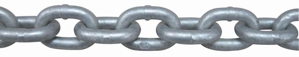  1/4&quot; x 86&#039; ISO G4 Hot Dipped Galvanized High Tensile Boat Windlass Anchor Chain