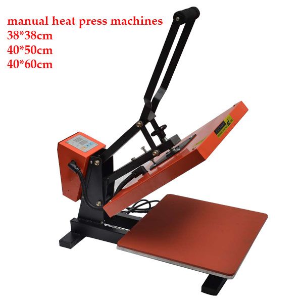 high pressure manual heat press machines for t-shirts for sales 