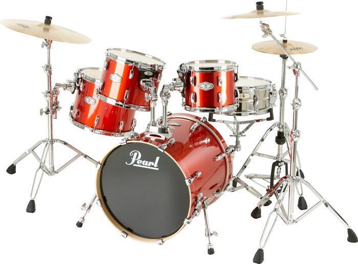 Drum Kit/Metallic Orange/Finish