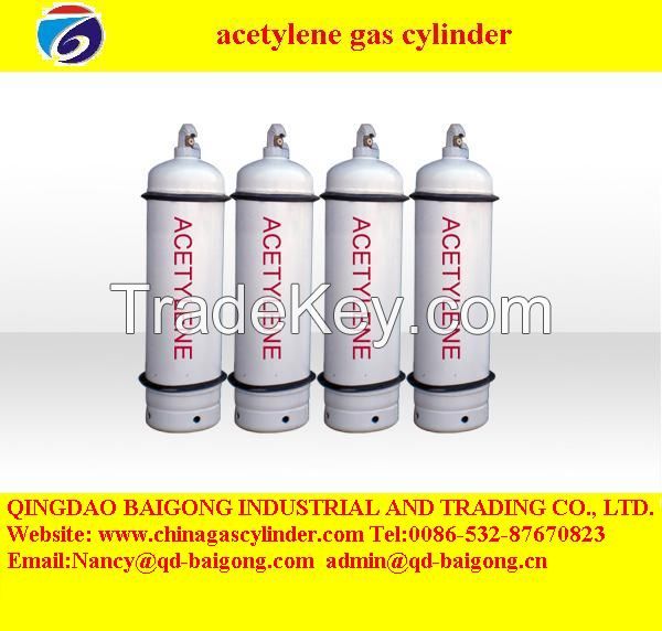 supply 40 liter dissolve acetylene cylilnder