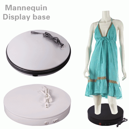 16inch 360 degree rotating electric display turntable stage for mannequins