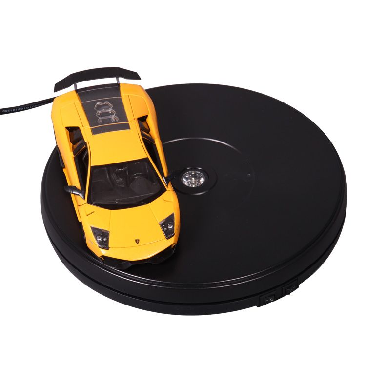10inch electric LED rotating display turntable stage for artworks