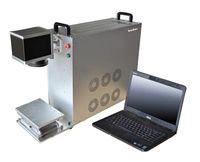 fiber laser marking machine for stailless steel / wood/ plastic/ rubber