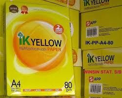 Ik Yellow Copy Paper