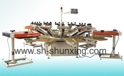 Semi automatic T-shirt screen printing machine