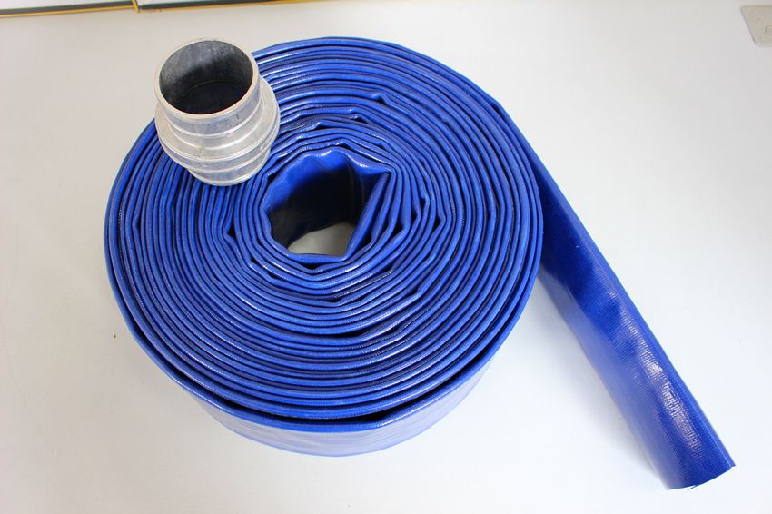 1 inch 25mm Layflat PVC Discharge Hose for irrigation hose 4bars pressure