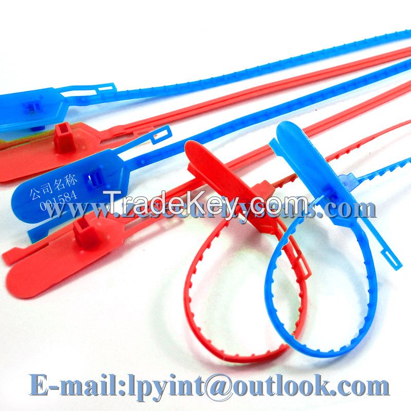 SL-01F Plastic Seal Logistics seal Cargo seal numbered tighten Cable Ties