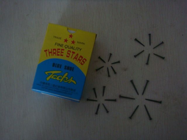 Fine Blue Three Star Shoe Tack Nails