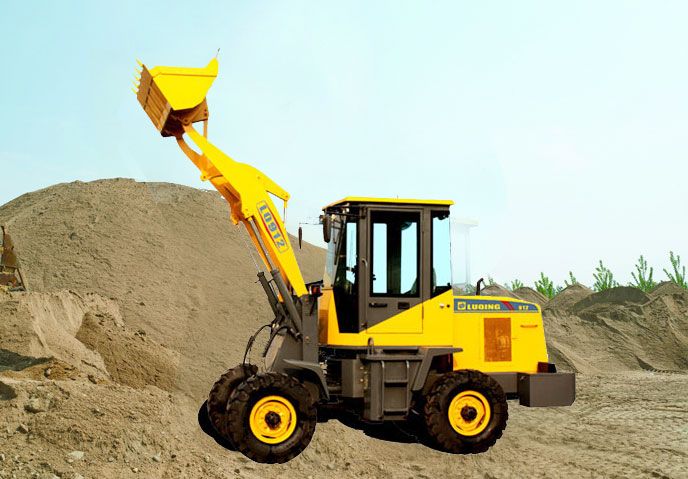 Small wheel loader