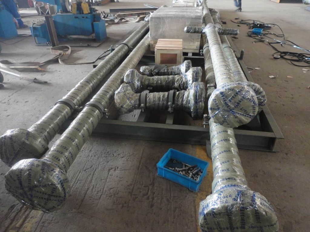 Bulk cement system pipe