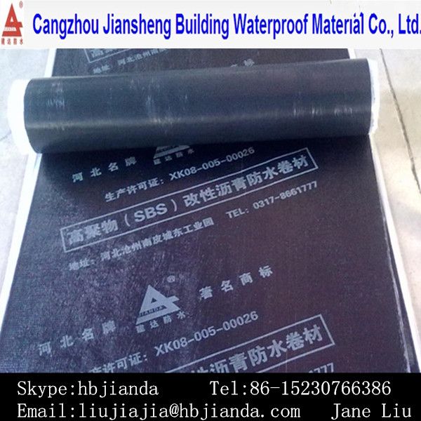 SBS/APP modified asphalt waterproof sheet membranes