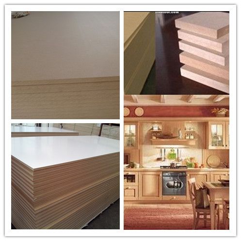 Slot MDF/Plain/Wood Veneer/PVC/HPL/UV/Melamine Laminated MDF and HDF board