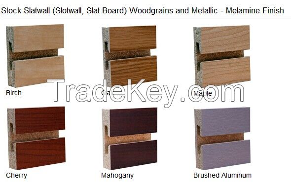  MDF Slatwall Panel  