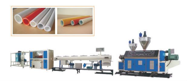PVC Composited Pipe Making Machine