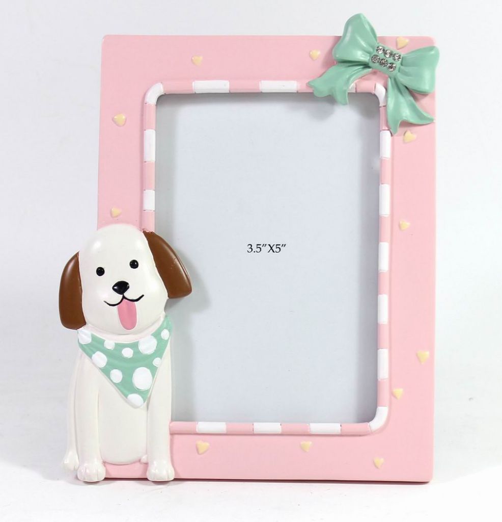 Polyresin Photo Frame  with Metal Butterfly (HS1324f-57B00C)