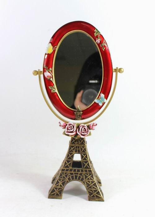 Polyresin Table Stand Mirror (HS1324CB00C)