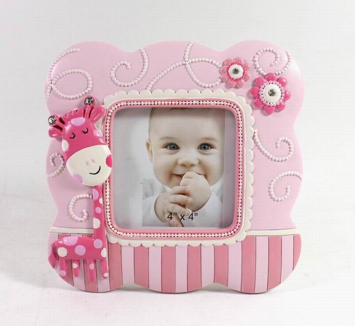 Polyresin Photo Frame  with Metal Butterfly (HS1324f-57B00C)