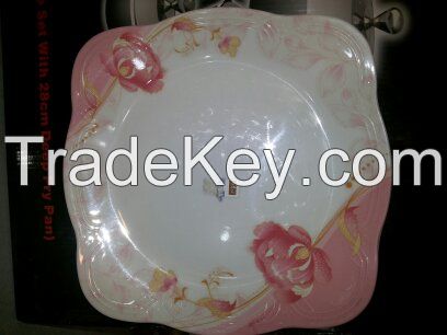 Melamine dinner sets