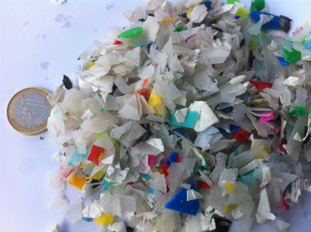 HDPE Flakes  unwashed