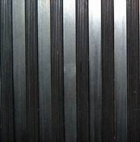  Wide & fine ribbed rubber sheet