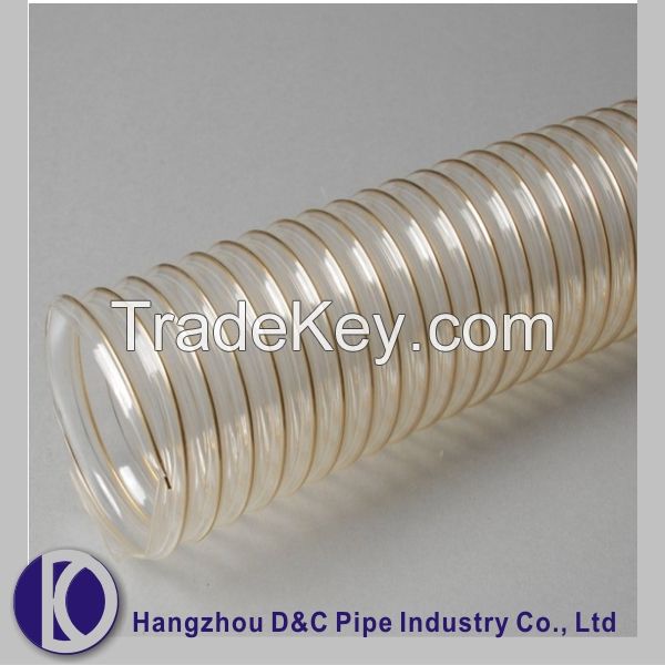 PVC Spiral Flexible Plastic 8 Inch Suction Hose