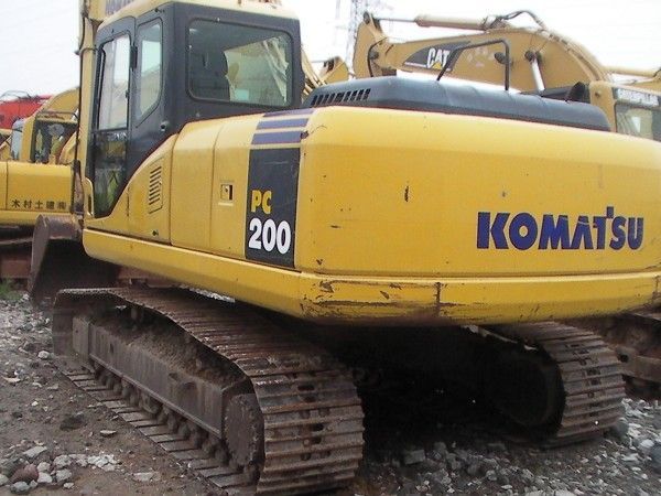 Used Pc200-7 Excavator,used Komatsu Excavator,used Crawler Excavator