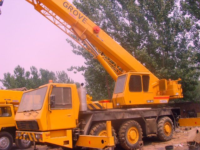 Used Grove 50t Rough Terrain Crane