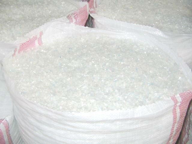 Clear Hot Washed And Cold Washed Pet Flakes