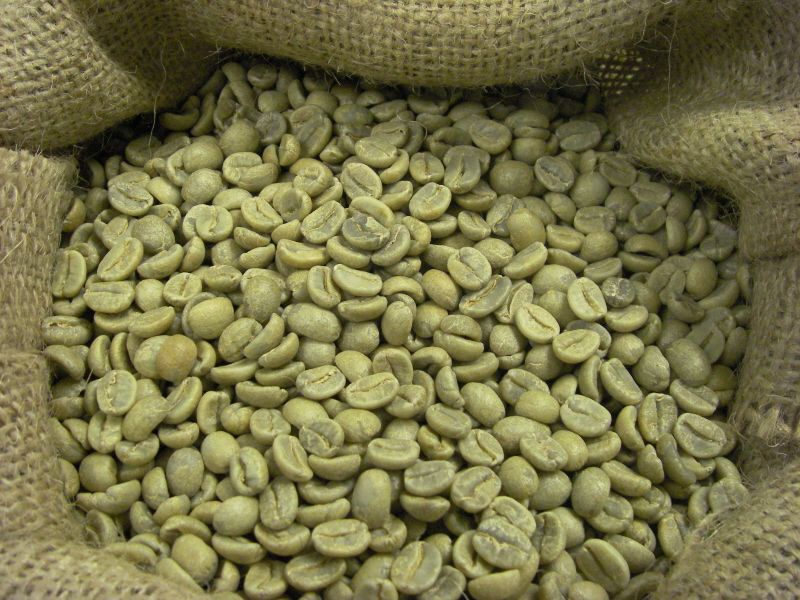 Organic Raw Robusta And Arabical Green Coffee Beans