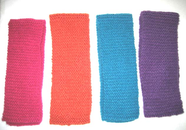 hand knited scarf